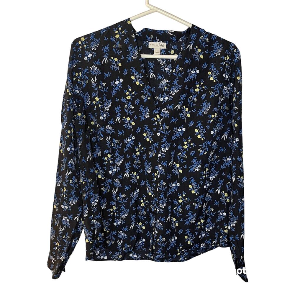 Mason Jules blouse Large Acadamia Floral Cottagecore Workwear Whimsy